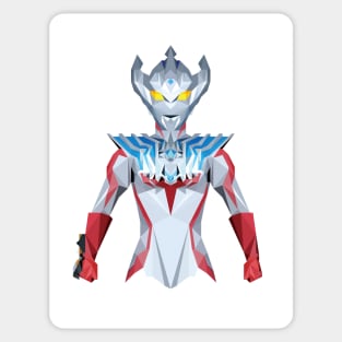 Ultraman Taiga (Low Poly Style) Sticker